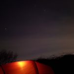 tente camping hiver