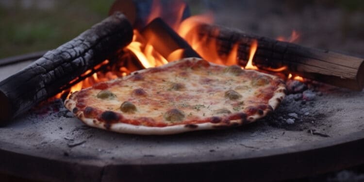 Recette de pizza de camping sur feu de camp