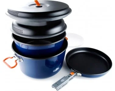 Ensemble de cuisson large antiadhésif